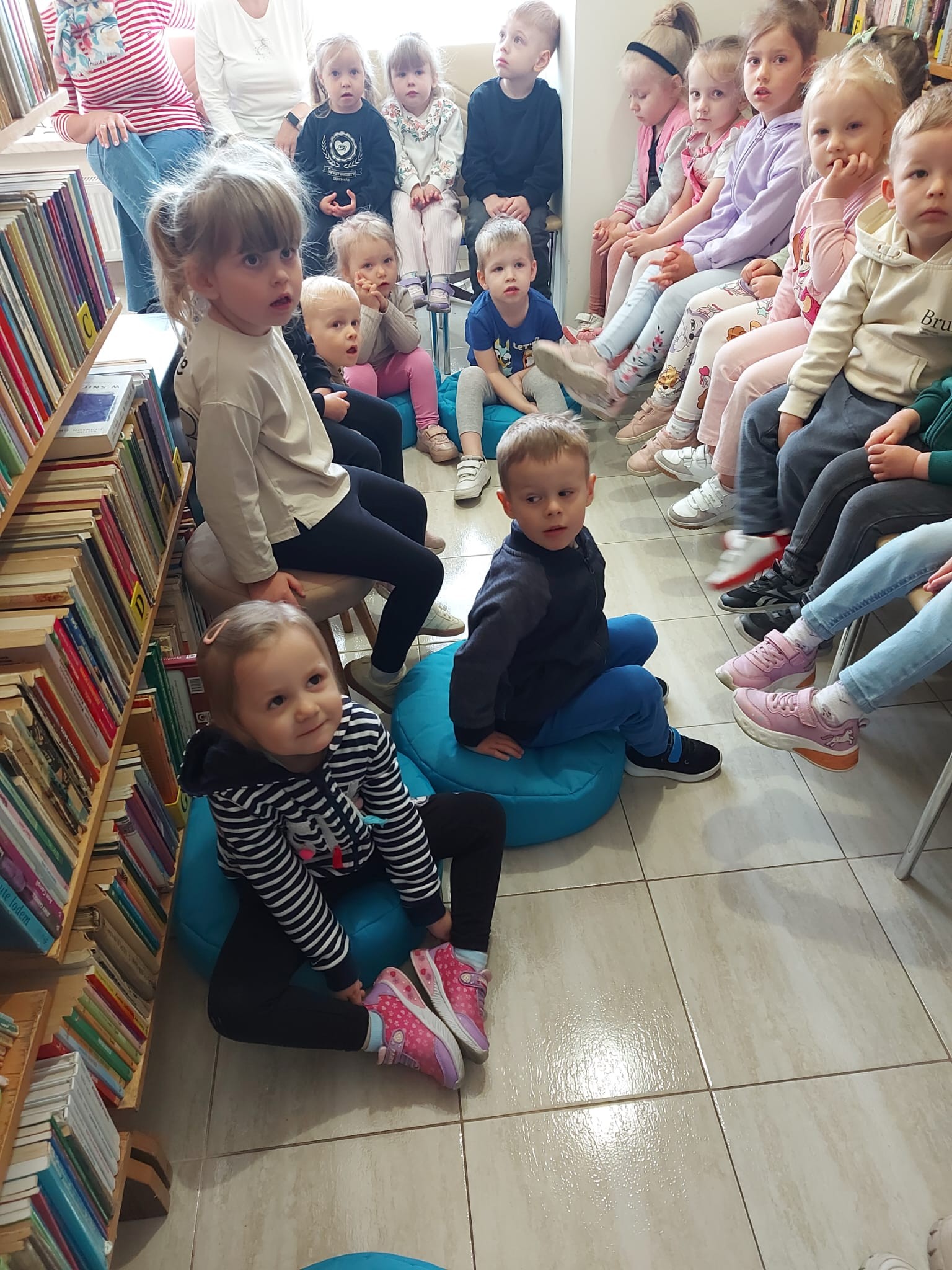 Misie w bibliotece