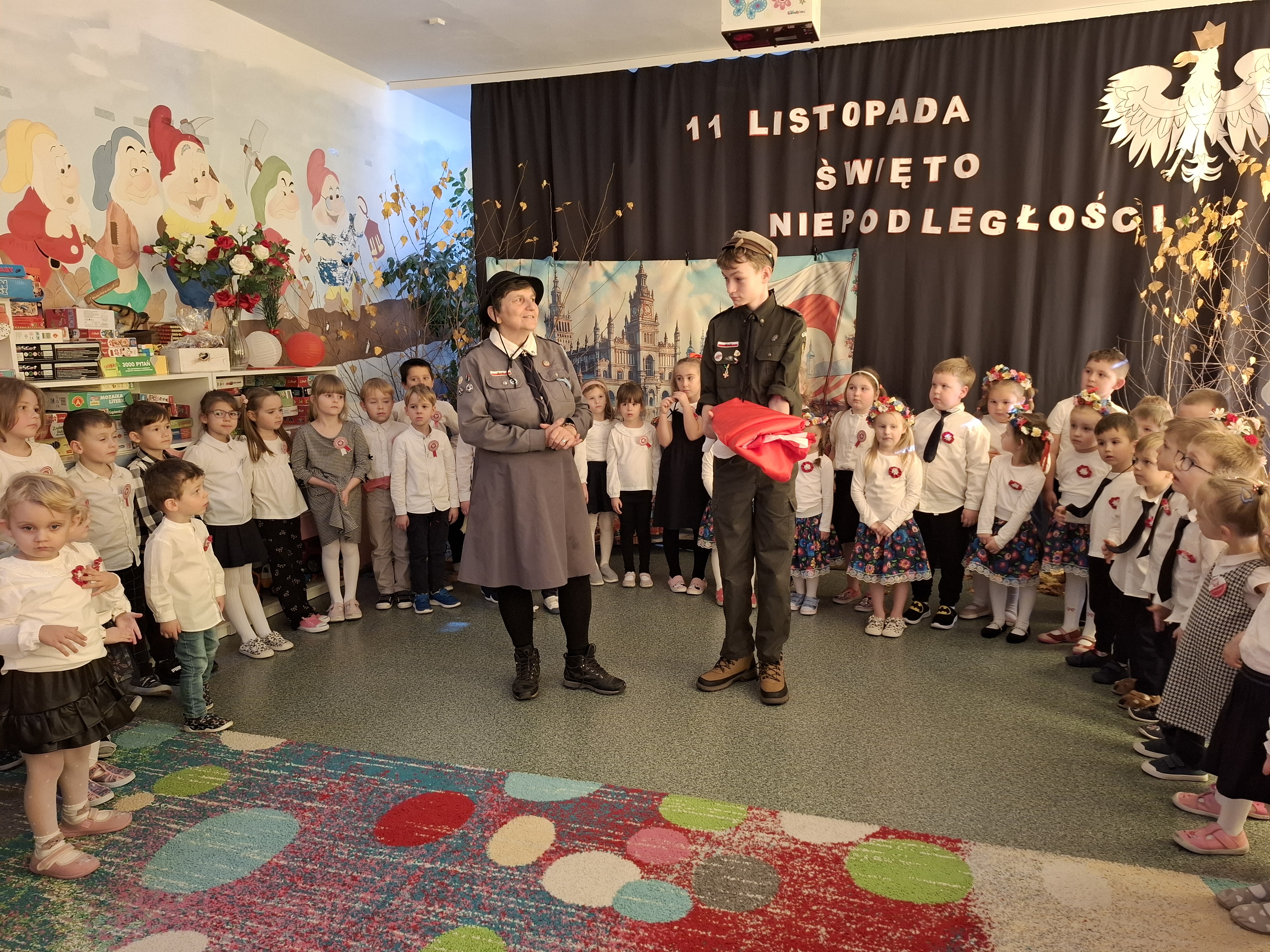 Pani Lidia i harcerz Franciszek