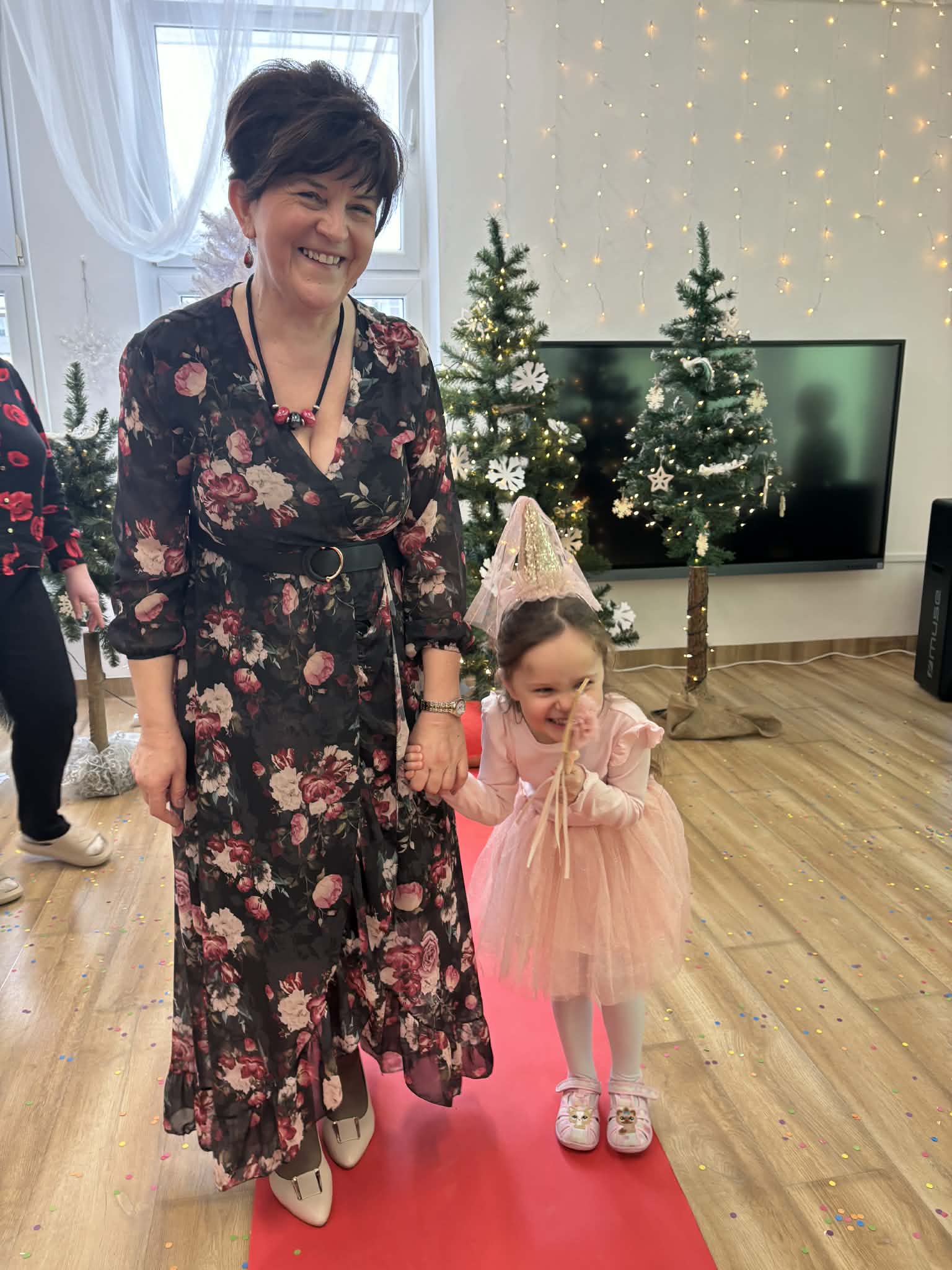 Babcia z wnuczką