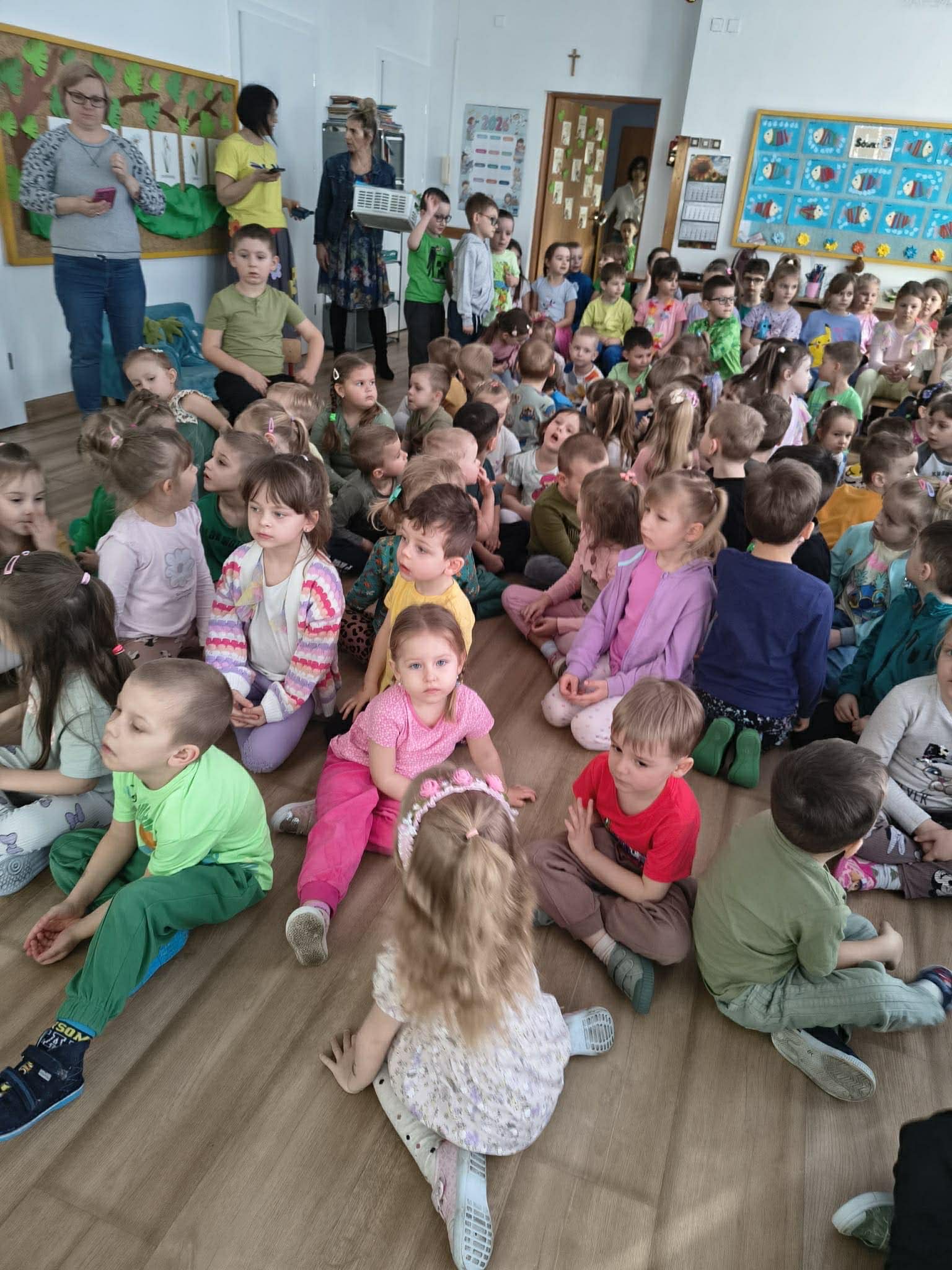 Przedszkolaki na występie